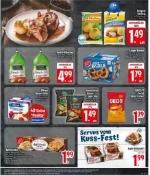 Gazetka promocyjna Edeka - Prospekte - Gazetka - ważna od 20.09 do 20.09.2025 - strona 13 - produkty: angebot, angebote, beutel, blätterteig, brezel, Brezeln, chips, cracker, deka, eis, fleisch, funny-frisch, henglein, linsen, mac, milram, payback, reis, salz, Ti, vanille, ZTE