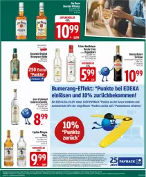 Gazetka promocyjna Edeka - Prospekte - Gazetka - ważna od 20.09 do 20.09.2025 - strona 21 - produkty: alkohol, amaro, auto, averna, beko, Cap, captain morgan, citrus, deka, doppelkorn, erde, flasche, korn, kräuter, kräuterlikör, LG, likör, payback, rum, Ti, tisch, vodka