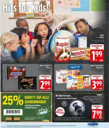 Gazetka promocyjna Edeka - Prospekte - Gazetka - ważna od 20.09 do 20.09.2025 - strona 24 - produkty: ball, Brei, champion, duplo, eis, Fußball, hafer, hanuta, Kinder, kinder schokolade, mars, reis, rel, rwe, schoko, schokolade, snickers, Sport, Ti, WICK, Yo, yogurette