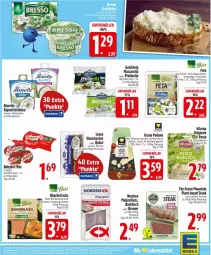 Gazetka promocyjna Edeka - Prospekte - Gazetka - ważna od 20.09 do 20.09.2025 - strona 7 - produkty: alpenfrischkäse, backfisch, Becher, beutel, bio, buch, deka, feta, filet, filets, fisch, frischkäse, gin, goldsteig, grana, grana padano, Holz, Käse, lachs, LG, Mett, milch, mozzarella, Nordsee, padano, pasta, quäse, Rana, rel, salz, steak, Ti