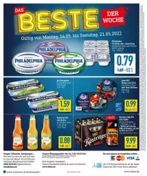 Gazetka promocyjna Diska - Prospekte - Gazetka - ważna od 21.05 do 21.05.2022 - strona 16 - produkty: angebot, angebote, Astra, Becher, deka, eis, ente, filet, filets, hering, köstritzer, oder radler, philadelphia, pils, radler, ring, sac, tee, telefon, Ti, uhr, uhu, Yo