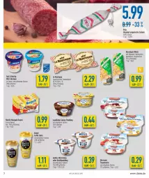 Gazetka promocyjna Diska - Prospekte - Gazetka - ważna od 21.05 do 21.05.2022 - strona 7 - produkty: Becher, caffe, camembert, ehrmann, eis, emmi, gin, Grießpudding, kakao, landliebe, latte, Le Rustique, milch, Müller, nesquik, pudding, reis, sahne, salami, sauce, snack, Ti, Ungarische Salami, Vegeta