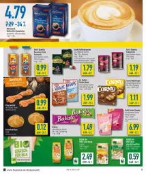 Gazetka promocyjna Diska - Prospekte - Gazetka - ważna od 21.05 do 21.05.2022 - strona 8 - produkty: bio, brötchen, Cap, cappuccino, cin, corny, deka, edeka bio, eis, eiswaffeln, flasche, honig, jacobs, kaffee, kaffeekapseln, Kaiser, Käse, Käsezwirbel, Kugel, lindor, lindt, mövenpick, mövenpick kaffee, müsli, Müsliriegel, natur, reis, Reiswaffeln, riegel, sandwich, Ti, vita, vitalis, vitalis müsli, waffeln