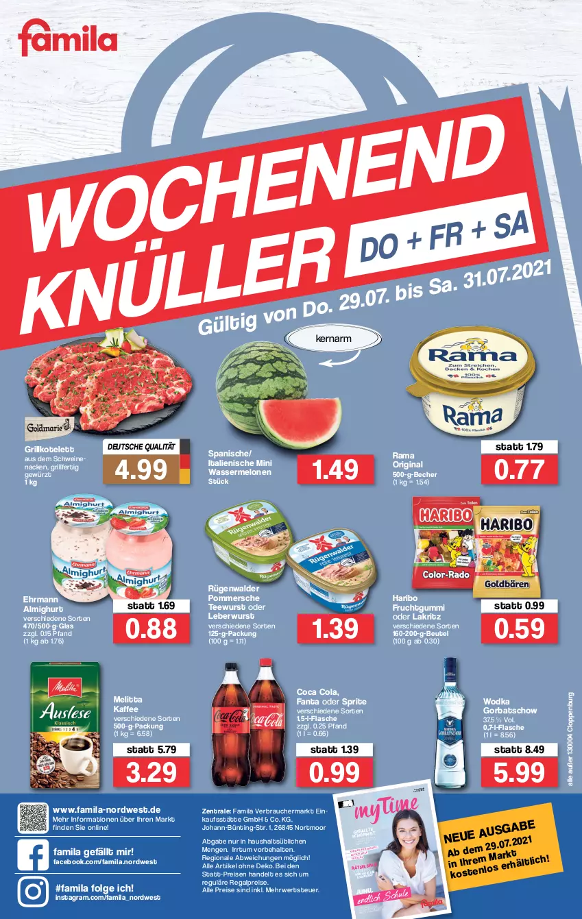 Aktueller Prospekt Famila - Prospekte - von 26.07 bis 31.07.2021 - strona 36