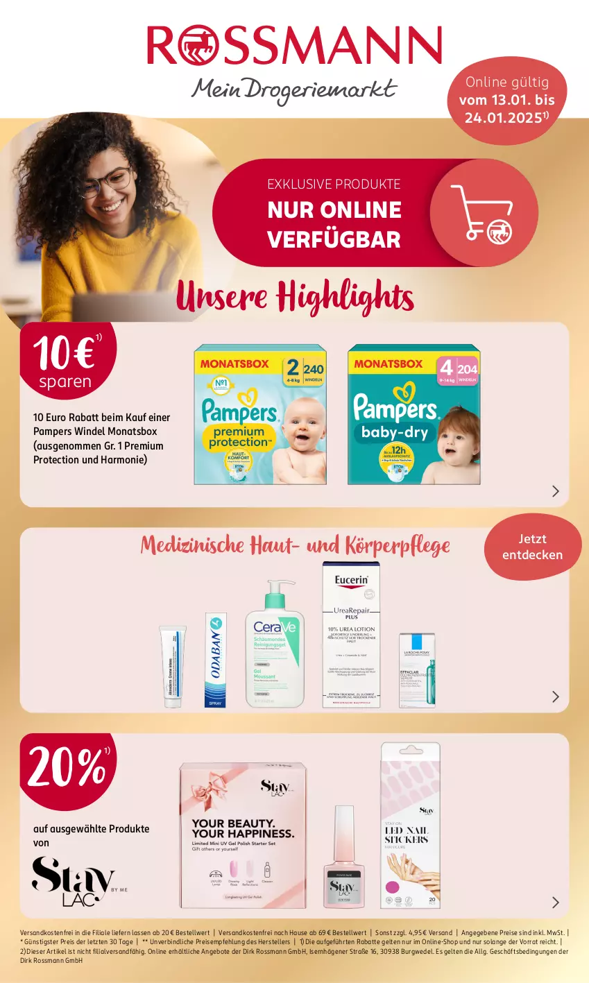 Aktueller Prospekt Rossmann - Prospekte - von 13.01 bis 24.01.2025 - strona 1