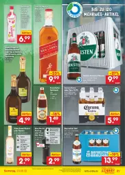 Gazetka promocyjna Netto Marken-Discount - Filial-Angebote - Gazetka - ważna od 20.08 do 20.08.2022 - strona 21 - produkty: angebot, Apple, berentzen, bestpreis, bio, blended scotch, blended scotch whisky, braten, bree, corona, corona extra, dessert, desserts, ecco, eis, fleisch, frankfurter, frucht, Geflügel, holsten, johnnie walker, Käse, merl, merlot, pils, pilsener, Pinot, pinot noir, premium pils, prosecco, puma, raspberry, reis, riesling, rosato, rotwein, rwe, salat, salate, scotch, scotch whisky, spumante, Ti, wein, Weißwein, whisky, ZTE