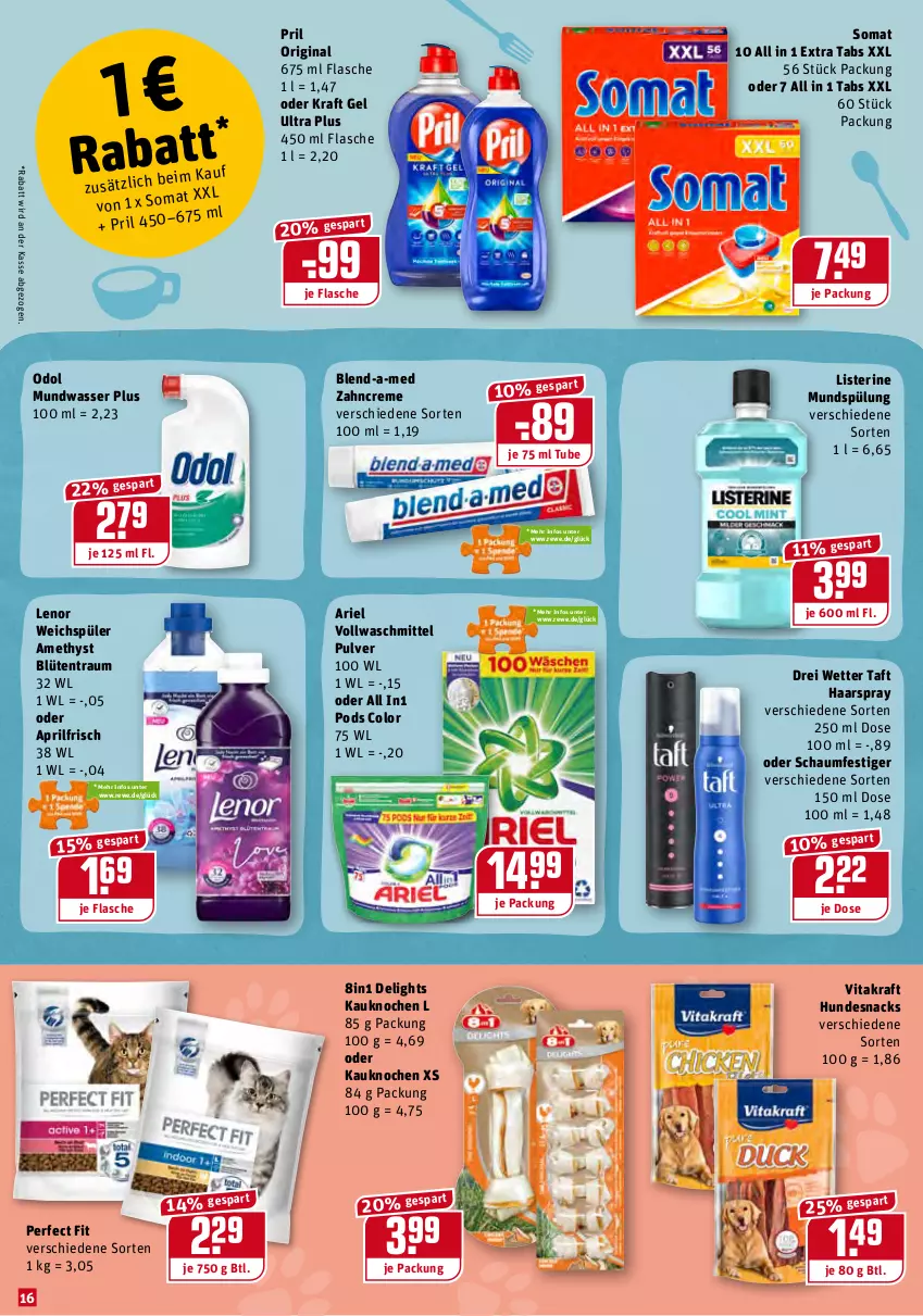 Aktueller Prospekt Rewe - Diese Woche im Angebot! - von 05.07 bis 10.07.2021 - strona 16