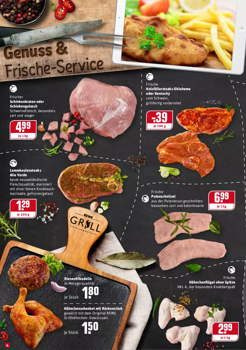 Aktueller Prospekt Rewe - Diese Woche im Angebot! - von 05.07 bis 10.07.2021 - strona 4