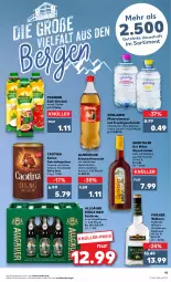 Gazetka promocyjna Kaufland - Gazetka - ważna od 01.03 do 01.03.2023 - strona 11 - produkty: almdudler, Alwa, angebot, angebote, auer, bier, Birnen, bügel, bügelflasche, eis, flasche, frucht, getränk, getränke, getränkepulver, gin, Gurktaler, kakao, kräuter, kräutern, LG, likör, limo, limonade, mac, mineralwasser, mit frucht, pfanne, Pfanner, pircher, saft, schoko, schokolade, südtiroler, Ti, vöslauer, wasser, zucker