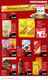 Gazetka promocyjna Kaufland - Gazetka - ważna od 01.03 do 01.03.2023 - strona 15 - produkty: angebot, angebote, auer, beutel, eier, eis, elle, getränk, hartweizen, kakao, kirsch, kirsche, kirschen, mikrowelle, milch, milchreis, müsli, Müsliriegel, natur, nudel, nudeln, papier, pinienkerne, reis, riegel, sauce, suppe, suppen, Ti, vita