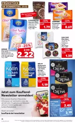 Gazetka promocyjna Kaufland - Gazetka - ważna od 01.03 do 01.03.2023 - strona 26 - produkty: angebot, angebote, ball, beutel, Blüte, brot, Cap, dallmayr, dallmayr capsa, espresso, frucht, getränk, getränke, gewinnspiel, hafer, himbeer, kaffee, kaffeekapseln, kölln, korn, krüger, latte, linsen, lungo, milch, müsli, nespresso, nuss, prodomo, rezept, schoko, Schokolinsen, Spiele, tee, Ti, vanille, ZTE