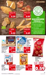 Gazetka promocyjna Kaufland - Gazetka - ważna od 01.03 do 01.03.2023 - strona 27 - produkty: alkohol, angebot, angebote, backwaren, baguette, beutel, bio, bites, blume, blumen, brot, brötchen, caramel, cookie, creme, elle, geback, gin, gouda, grill, hafer, haferflocken, ideal zum grillen, kakao, Käse, Kinder, kinder riegel, korn, mars, mehrkornbrötchen, milch, mit gouda, ohne alkohol, paprika, Plunder, pralinen, riegel, schoko, schokolade, snack, snacks, sonnenblume, sonnenblumen, Sonnenblumenkerne, sonnenblumenkernen, Spezi, storck, süsswaren, Ti, trolli, Trüffel, vollmilch, weizenbrötchen, werther's