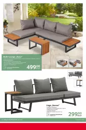 Gazetka promocyjna Selgros - Gartenmöbel - Gazetka - ważna od 22.02 do 22.02.2023 - strona 6 - produkty: abdeckhaube, beistelltisch, eis, Holz, kissen, kleid, LG, Liege, reis, Sitzhöhe, Sofa, Ti, tisch