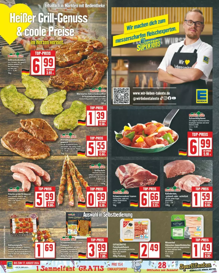 Aktueller Prospekt Edeka - Prospekte - von 15.07 bis 20.07.2024 - strona 4 - produkty: Bau, butter, ente, kräuter, kräuterbutter, marinade