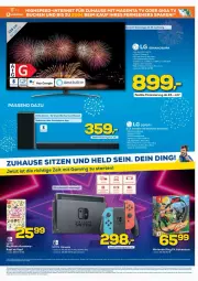 Gazetka promocyjna Euronics - Prospekte - Gazetka - ważna od 29.12 do 29.12.2021 - strona 7 - produkty: LG, nintendo, reifen, ring, soundbar, Subwoofer, Ti