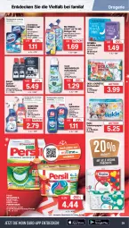 Gazetka promocyjna Famila - Prospekte - Gazetka - ważna od 24.12 do 24.12.2022 - strona 29 - produkty: beutel, bio, biozidprodukte, Coral, cosmea, decke, domestos, eis, entkalker, espresso, flasche, gin, hakle, hakle toilettenpapier, kraft, küche, Küchen, küchenrolle, megaperls, papier, persil, pril, Rauch, reiniger, reiniger gel, reis, rwe, sagrotan, slip, slipeinlagen, Spezi, spülmittel, Ti, toilettenpapier, wc frisch, WC Frisch Kraft Aktiv, weichspüler, ZTE