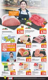 Gazetka promocyjna E Center - Angebote der Woche - Gazetka - ważna od 03.09 do 03.09.2022 - strona 2 - produkty: auer, backofen, Bau, Bauer, bauerngut, braten, bratwurst, eintopf, eis, elle, filet, filets, fleisch, fleischkäse, gewürz, grill, hackfleisch, hackfleisch gemischt, Käse, lachs, Lachsbraten, lebensmittel, LG, Ofen, pfanne, pute, reifen, reis, rind, Rippen, rwe, salat, schwein, schwein und rind, schweine, Schweinelachs, schweinerücken, Ti, topf, wein, weine, wurst