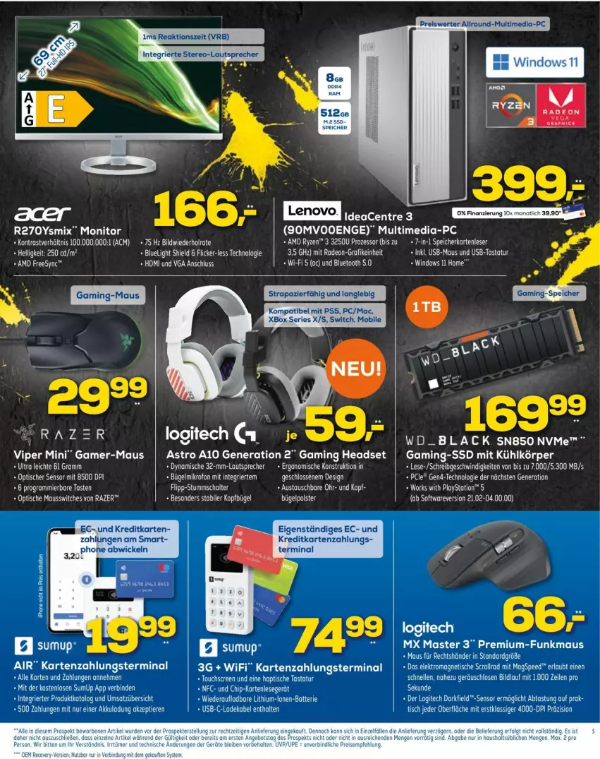 Aktueller Prospekt Euronics - Prospekte - von 04.05 bis 11.05.2022 - strona 5 - produkty: akku, binden, deo, eis, Elektro, Engel, HDMI, lack, lautsprecher, LG, logitech, mac, Maus, monitor, radeon, reis, rosen, ryzen, spee, ssd, tee, Ti, Tiere, tisch, WICK, Xbox, Xbox Series X