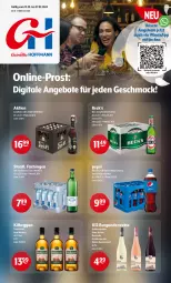 Gazetka promocyjna Getraenke Hoffmann - Prospekte - Gazetka - ważna od 27.01 do 27.01.2024 - strona 1 - produkty: 7UP, angebot, angebote, Bad, bier, burgunder, decke, elle, grauburgunder, irish whiskey, kellerbier, kilbeggan, mac, Mirinda, pepsi, rind, rwe, Schwip Schwap, spätburgunder, Staatl. Fachingen, Ti, wasser, wein, weine, whiskey, WICK