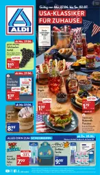 Gazetka promocyjna Aldi Nord - Aldi-Aktuell - Gazetka - ważna od 02.07 do 02.07.2022 - strona 1 - produkty: aldi, Bagel, butter, buttermilch, gin, hirtenkäse, Käse, korb, kuchen, LG, Maus, milch, natur, pelikan, Pfannkuchen, Schal, Schale, tafeltrauben, Tasche, Ti, trauben, ZTE