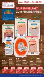 Gazetka promocyjna Aldi Nord - Aldi-Aktuell - Gazetka - ważna od 02.07 do 02.07.2022 - strona 5 - produkty: auer, aufschnitt, bier, decke, eis, elle, fleisch, fleischwurst, grill, lyoner, Mett, mettwurst, reis, rezept, rwe, schinken, schinkenfleischwurst, schwein, schweine, Ti, wein, weine, wurst, Yo, zwiebel