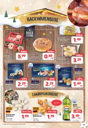 Gazetka promocyjna Combi - Prospekte - Gazetka - ważna od 09.12 do 09.12.2023 - strona 13 - produkty: angebot, angebote, apfel, backwaren, berliner, beutel, butter, champignon, champignons, Donut, donuts, eis, flasche, kuchen, kuchenmeister, marzipan, mazola, Meister, rapsöl, reis, sahne, Schal, Schale, Speisezwiebeln, Stollen, stube, Ti, weihnachten, Windbeutel, ZTE, zwiebel, zwiebeln