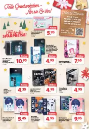 Gazetka promocyjna Combi - Prospekte - Gazetka - ważna od 09.12 do 09.12.2023 - strona 17 - produkty: Adidas, angebot, angebote, axe, Bebe, bruno banani, dove, eis, ente, feuchtigkeitspflege, geschenkset, lack, nivea, Nivea Men, reis, Sport, Ti, Yo