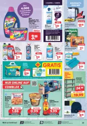 Gazetka promocyjna Combi - Prospekte - Gazetka - ważna od 09.12 do 09.12.2023 - strona 23 - produkty: ajax, auer, Becher, Cap, cola, coupon, coupons, disney, domestos, Dr. Oetker, Eckregal, eis, elle, feuchte tücher, flasche, gin, glas-wasserkocher, Kocher, kracher, kraft, lenor, lenor weichspüler, LG, maggi, megaperls, mikrofaser, Mütze, osborne, pampers, pampers baby dry, pizza, power-gel, Puzzle, regal, reiniger, reis, ristorante, ristorante pizza, rorax, spee, Spiele, steckregal, terrine, Ti, tuc, tücher, veterano, wasser, wasserkocher, wc-gel, weck, weichspüler, ZTE