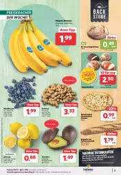 Gazetka promocyjna Combi - Prospekte - Gazetka - ważna od 09.12 do 09.12.2023 - strona 3 - produkty: angebot, angebote, auer, avocado, avocados, backwaren, baguette, banane, bananen, beere, beeren, beutel, bio, brötchen, buch, chiquita, eis, erdnüsse, flammkuchen, heidelbeere, heidelbeeren, Holz, kracher, kuchen, lamm, mehl, Ofen, pizza, reis, Schal, Schale, stube, telefon, Ti, uhr, weizenmehl, zitrone, zitronen, ZTE