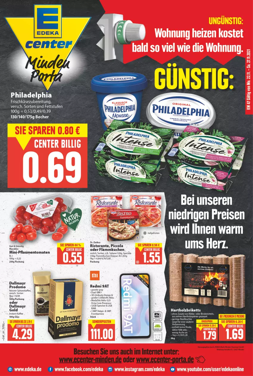 Aktueller Prospekt E Center - Angebote der Woche - von 22.11 bis 27.11.2021 - strona 1