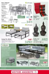 Gazetka promocyjna Selgros - Non Food - Gazetka - ważna od 12.03 do 12.03.2025 - strona 23 - produkty: angebot, angebote, armlehnen, Buddha, eis, erde, greemotion, hocker, Holz, HP, kissen, latte, LG, lounge-set, Ria, sessel, stapelstuhl, stuhl, Ti, tisch, tischplatte