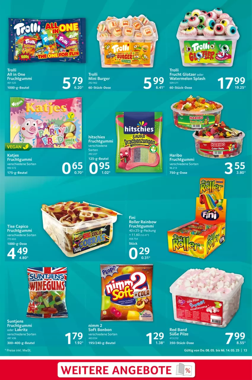 Aktueller Prospekt Selgros - Food - von 08.05 bis 14.05.2025 - strona 13 - produkty: angebot, angebote, frucht, fruchtsaft, haribo, saft, vita, Vitamine