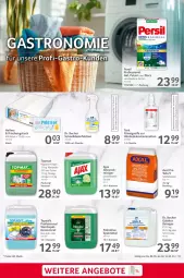Gazetka promocyjna Selgros - Food - Gazetka - ważna od 14.05 do 14.05.2025 - strona 19 - produkty: ajax, Becher, bio, Desinfektion, eis, flasche, flüssigseife, klarspüler, kraft, olive, palmolive, persil, Rauch, reiniger, reis, rwe, salz, Seife, spülmittel, tablet, tablett, Tablette, tee, Ti, tuc, universal pulver, weck
