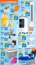Gazetka promocyjna Thomas Philipps - Gazetka - ważna od 21.06 do 21.06.2025 - strona 4 - produkty: Abba, akku, batterie, batterien, Bau, bügel, decke, Deckel, eis, eiswürfel, elle, fernbedienung, getränk, getränke, getränkespender, kühlakku, kühlbox, kühlschrank, pool, Ria, Schrank, Sport, stieleis, Ti, timer, tisch, tischventilator, trinkglas, turmventilator, ventilator, wasser, wassertank, wein, würfel