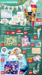Gazetka promocyjna Thomas Philipps - Gazetka - ważna od 21.06 do 21.06.2025 - strona 8 - produkty: Becher, Bleistift, Brettchen, brot, Brotdose, buch, buntstifte, decke, eis, elle, Frühstücks-Set, Girlande, Holz, LG, Pappbecher, Radiergummi, Schal, Schale, schreibtisch, Schultüten, Serviette, servietten, stifte, stylex, teller, Ti, tisch, Tüte