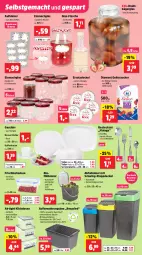 Gazetka promocyjna Thomas Philipps - Gazetka - ważna od 21.06 do 21.06.2025 - strona 9 - produkty: Abfalleimer, aufbewahrungsbox, Aufkleber, besteck, besteckset, bio, bügel, Clin, decke, Deckel, dessert, Dessertteller, Draht, eimer, einmachglas, elle, ente, flasche, früchte, gabel, gelierzucker, geschirr, kaffee, kleber, latte, leimer, leine, LG, Löffel, mac, messer, ring, tasse, teller, Ti, zucker