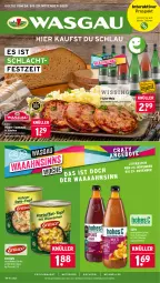 Gazetka promocyjna Wasgau - Gazetka - ważna od 29.11 do 29.11.2025 - strona 1 - produkty: angebot, angebote, Brei, eintöpfe, eis, elle, flasche, kartoffel, kartoffeln, pet-flasche, reis, säfte, Saumagen, Ti, wein, zucker