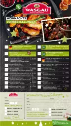 Gazetka promocyjna Wasgau - Gazetka - ważna od 29.11 do 29.11.2025 - strona 9 - produkty: bio, brustfilet, eis, ente, Entenbrust, Entenschenkel, filet, fleisch, Gänsebrust, Gänsekeulen, gewürz, henkel, Kaninchenkeule, Kaninchenrücken, mais, pute, Putenfleisch, rouge, schenkel, telefon, uhr