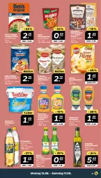 Gazetka promocyjna Netto - Woche 33 - Gazetka - ważna od 17.08 do 17.08.2024 - strona 11 - produkty: Bau, Becher, Ben’s Original, beutel, dreistern, eimer, eis, flasche, fleisch, gin, glasflasche, grill, grillsauce, kartoffel, Kartoffelpüree, knorr, kochbeutel, korn, limette, limetten, mehl, Mett, metten, mondamin, olive, oliven, olivenöl, pfanni, püree, Ragout, Rauch, reis, sac, saft, sauce, schweppes, senf, snack, Soße, Ti, wurst, zitrone, zitronen