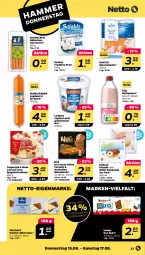 Gazetka promocyjna Netto - Woche 33 - Gazetka - ważna od 17.08 do 17.08.2024 - strona 23 - produkty: aust, caramel, coppenrath, eis, feta, HP, jagdwurst, joghur, joghurt, joghurt nach, keks, Kinder, lachs, Lust auf Torte, mac, macadamia, milch, nuii, Räucherlachs, salakis, schoko, schokolade, spaghetti, Ti, torte, Weiße Schokolade, wurst, würstchen