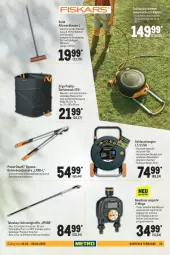 Gazetka promocyjna Metro - Garten und Terasse - Gazetka - ważna od 06.04 do 06.04.2022 - strona 23 - produkty: auto, eis, ente, Garten, Gartensack, messer, Reinigung, Ria, sac, Schal, Schere, schlauch, schlauchwagen, Teleskop, Ti, timer, tisch, trommel, uhr, wasser, weck