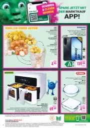 Gazetka promocyjna Marktkauf - Prospekt - Gazetka - ważna od 09.05 do 09.05.2026 - strona 44 - produkty: Airfryer, Astra, backofen, bügel, deka, eimer, eis, ente, fritteuse, frontkamera, ilag, kamera, kartoffel, kartoffeln, knoblauch, korb, Leuchte, Ofen, quad, reis, ring, sac, Samsung, samsung galaxy, Samsung Galaxy A, speisekartoffeln, Speisezwiebeln, Ti, timer, tisch, zwiebel, zwiebeln