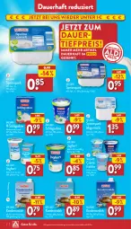 Gazetka promocyjna Aldi Nord - ALDI Aktuell - Gazetka - ważna od 01.07 do 01.07.2023 - strona 2 - produkty: aldi, auer, Becher, crème fraîche, eis, joghur, joghurt, joghurt mild, kondensmilch, lebensmittel, milch, quark, reis, sahne, schlagsahne, speisequark, Ti, tiefpreis