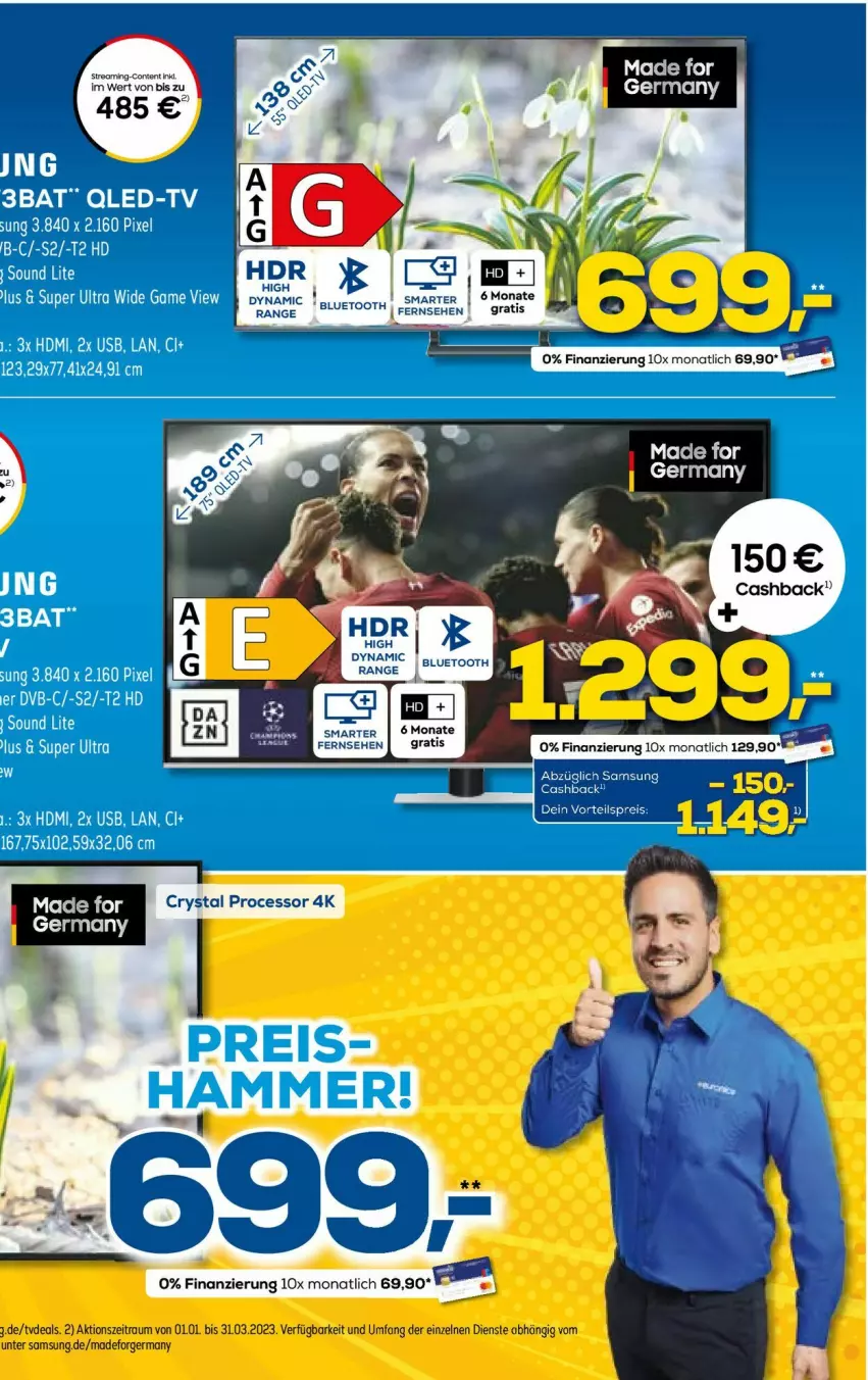 Aktueller Prospekt Euronics - Prospekte - von 01.03 bis 08.03.2023 - strona 24 - produkty: Germ, Ti