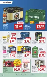 Gazetka promocyjna Combi - Prospekte - Gazetka - ważna od 10.08 do 10.08.2024 - strona 19 - produkty: Alwa, apfel, Apfelschorle, bier, eis, elle, flasche, franziskaner, getränk, getränke, glasflasche, heineken, mineralwasser, pils, pilsener, reis, säfte, schorle, sinalco, steiner, Ti, veltins, warsteiner, wasser, weissbier, ZTE