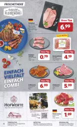 Gazetka promocyjna Combi - Prospekte - Gazetka - ważna od 10.08 do 10.08.2024 - strona 4 - produkty: bio, Bio-Hackfleisch, eis, ente, fleisch, gewürz, grill, grillkotelett, hackfleisch, kotelett, natur, nero, rind, rinder, Rinderroulade, rinderrouladen, rindfleisch, rouladen, Schal, Schale, schnitzel, schwein, schweine, Schweineroulade, Ti, Tiere, wein, weine