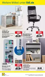 Gazetka promocyjna Lidl - Aktuelle Onlineshop-Highlights - Gazetka - ważna od 31.05 do 31.05.2022 - strona 28 - produkty: chefsessel, möbel, ndk, regal, Ria, Schrank, schreibtisch, sessel, stuhl, Ti, tisch, ZTE