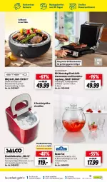 Gazetka promocyjna Lidl - Aktuelle Onlineshop-Highlights - Gazetka - ważna od 31.05 do 31.05.2022 - strona 39 - produkty: auer, batterie, Becher, bowle, decke, Deckel, eis, eiswürfel, eiswürfelbereiter, grill, grillfläche, kontaktgrill, korb, LG, Rauch, ring, silvercrest, thermometer, Ti, wasser, wassertank, WICK, würfel