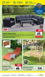 Gazetka promocyjna Lidl - Aktuelle Onlineshop-Highlights - Gazetka - ważna od 31.05 do 31.05.2022 - strona 5 - produkty: auer, Bank, Bau, baumwolle, braun, Holz, kissen, korb, Liege, lounge-set, ndk, Palette, Ria, schutzhülle, sessel, sitzkissen, sonnenliege, Ti, tisch, wolle