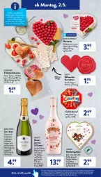 Gazetka promocyjna AldiSud - ALDI Aktuell - Gazetka - ważna od 05.05 do 05.05.2022 - strona 12 - produkty: aldi, alle artikel ohne dekoration, baileys, brut, Cava, dekoration, eis, elle, flasche, gin, himbeer, irish cream, joghur, joghurt, korn, kuchen, leine, mac, pralinen, reis, sahne, Serviette, servietten, Ti, torte, vanille, wein, ZTE